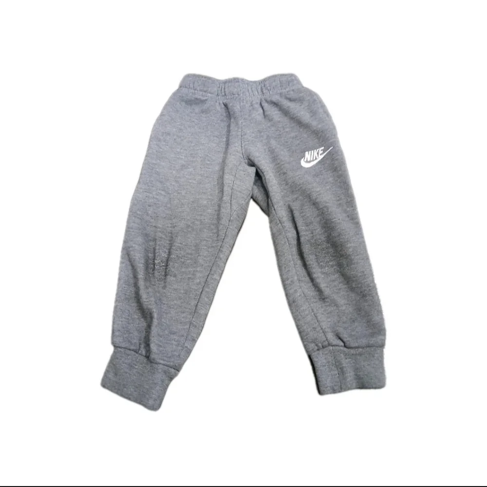 Nike little Boys Club Fleece Ribbed Cuff Jogger Pants Grey 2-3 Year